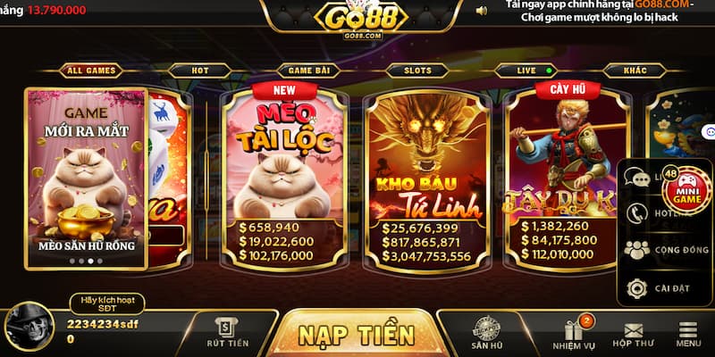 Nạp tiền Go88: Tổng hợp 4 cách mà người chơi nên biết 1 Tại sao phải tiến hành nạp tiền để chơi